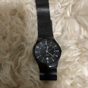 Skagen black watch
